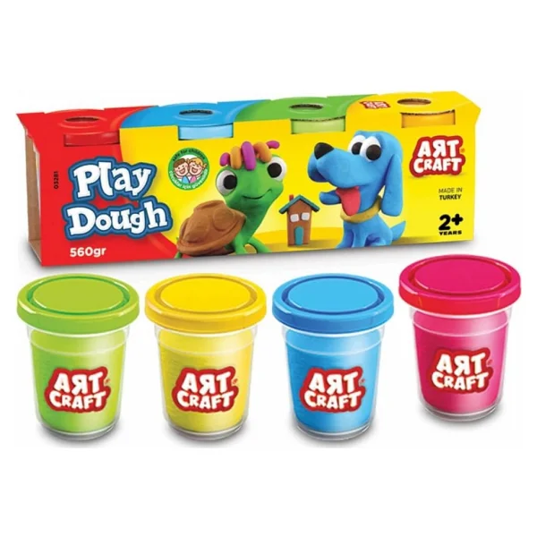 Art Craft 4'lü Oyun Hamuru 560 Gr 03281 - Görsel 2
