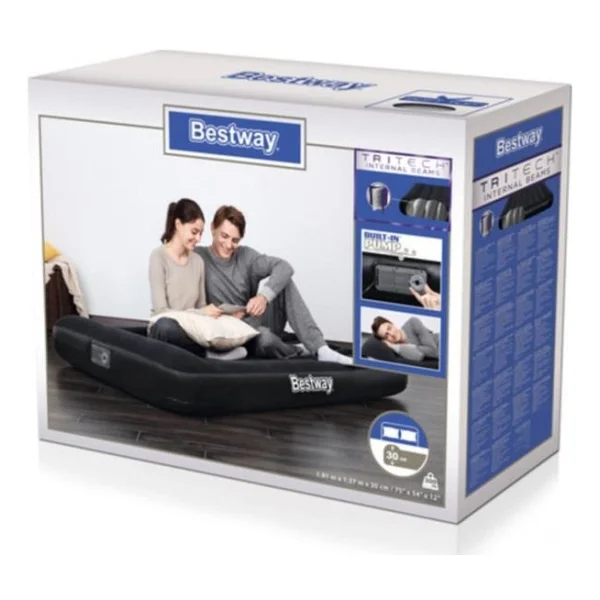 Bestway 67462 191x137x30 Cm Çift Kişilik Şişme Yatak - Görsel 4