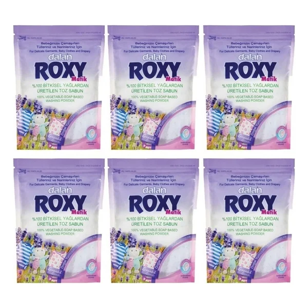Dalan Roxy Bio Clean Lavanta Bahçesi Toz Sabun 800 Gr 6'lı - Görsel 3