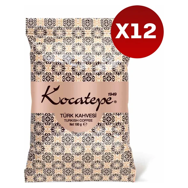 Kocatepe Türk Kahvesi 100 Gr 12'li - Görsel 4