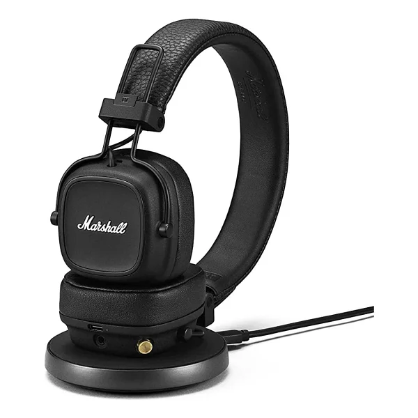 Marshall Major Iv Siyah Kulak Üstü Bluetooth Kulaklık - Görsel 2
