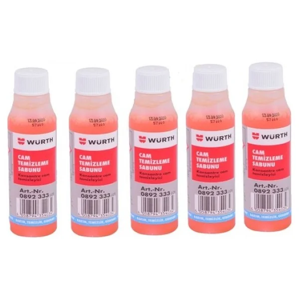 Würth 32 Ml 5'li Konsantre Cam Temizleme Sabunu - Görsel 3