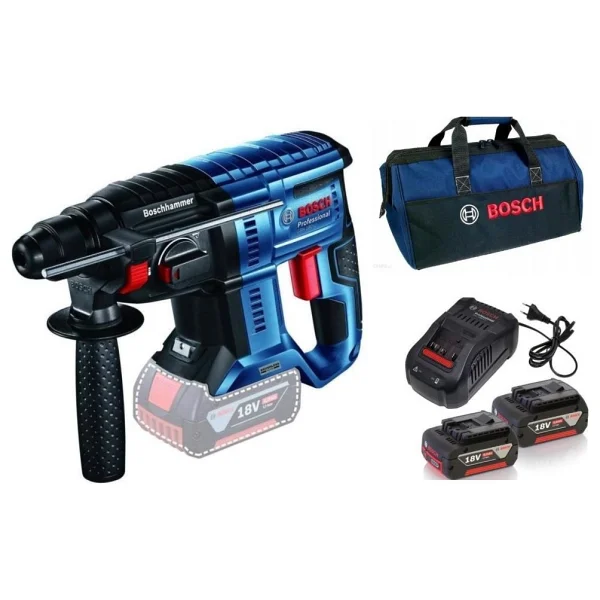 Bosch Gbh 180-Li Çift Akülü 5 Ah Kırıcı Delici - Görsel 4
