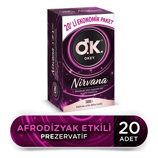 Okey Nirvana 20'li Prezervatif - Görsel 2