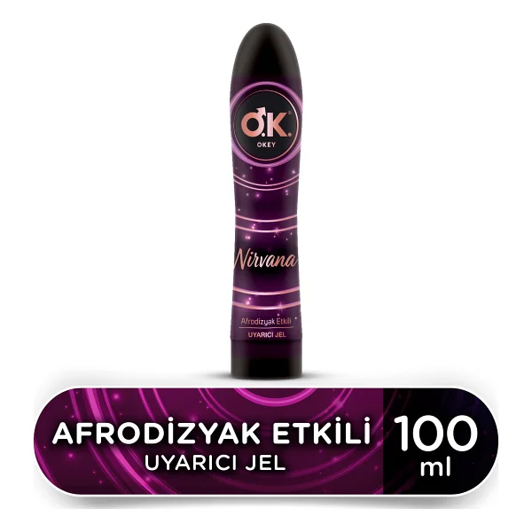 Okey Nirvana Uyarıcı Jel 100 Ml Afrodisyak Özelliği İle Aile Planlaması İçin - Görsel 8