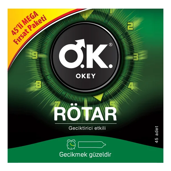 Okey Rötar 45'li Prezervatif - Görsel 2