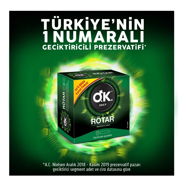 Okey Rötar 45'li Prezervatif - Görsel 4