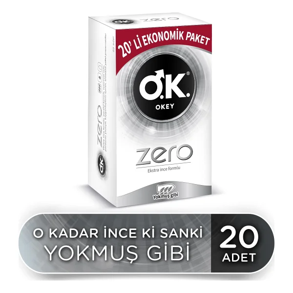 Okey Zero 20'li Prezervatif - Görsel 8