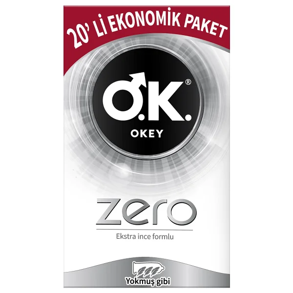 Okey Zero 20'li Prezervatif - Görsel 2