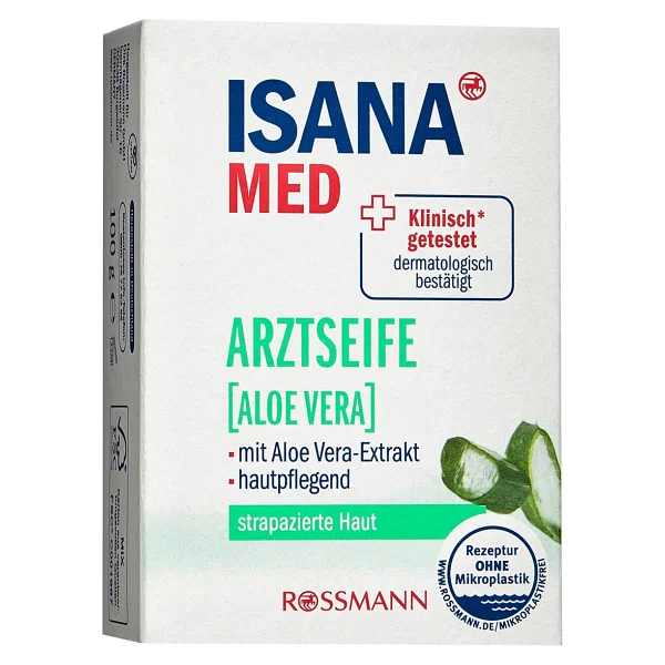 Isana Med Katı Sabun 100gr Aloe Vera - Görsel 4