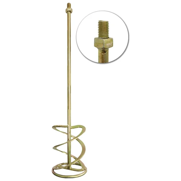 Rodex Boya, Alçı, Harç Katıştırıcı Uç M14 600mm X 120mm - Görsel 3
