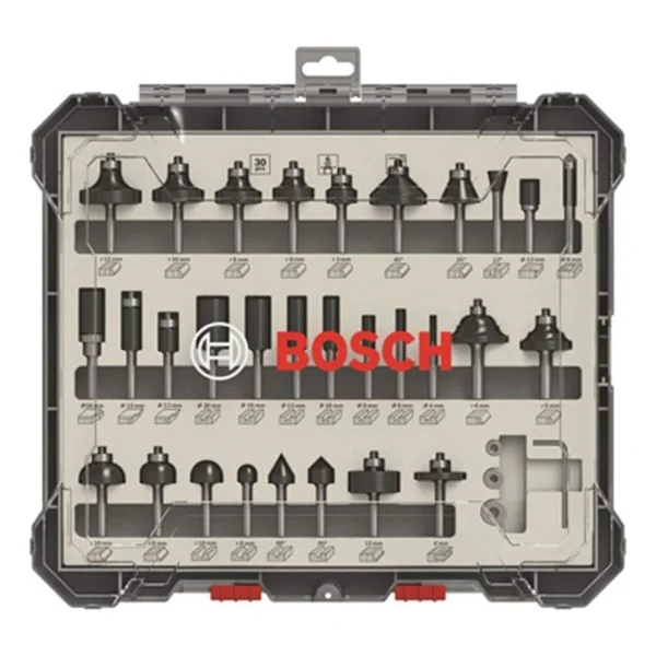 Bosch 2607017474 30 Parça 6 Mm Şaft Pro Karışık Freze Seti - Görsel 4