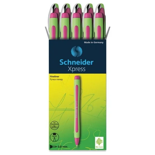 Schneider Xpress 10'lu Siyah 0.8 mm Fiber Uçlu Kalem - Görsel 2