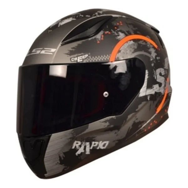 LS2 Rapid Circle Full Face Motor Kaskı - Görsel 4