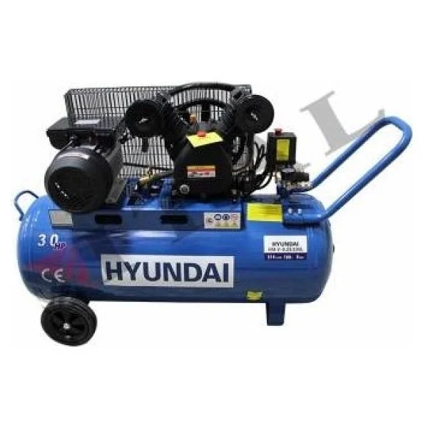 Hyundai Hmv0.25 V 3 Hp 100 Lt Hava Kompresörü - Görsel 3