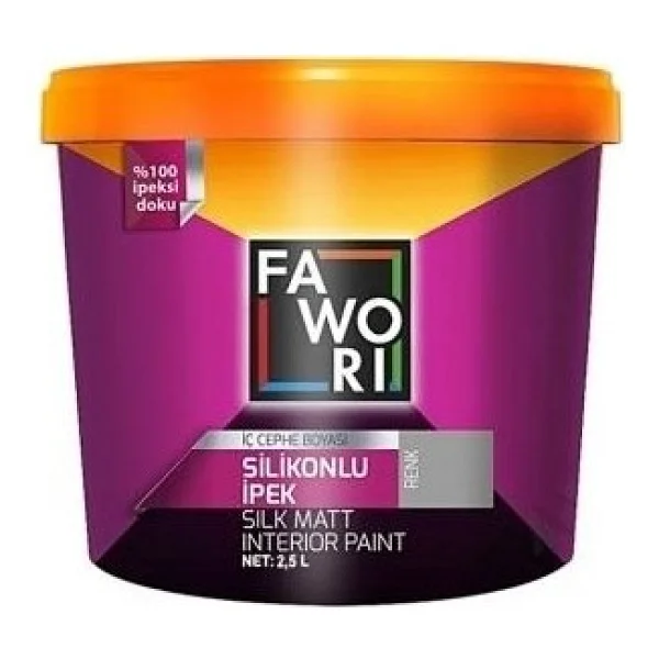 Fawori Silikonlu İpek 7.5 Lt İç Cephe Boyası - Görsel 4