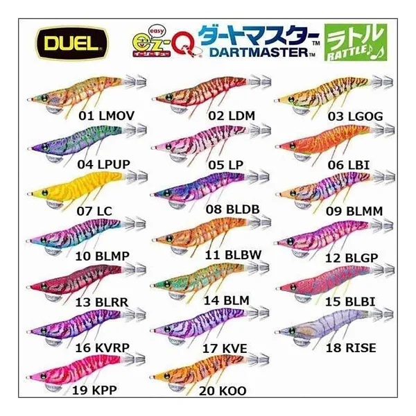 Duel Ez Q Dartmaster Rattle Kalamar Zokası Lbı-A1747 - 19g - 3.5 - Görsel 2