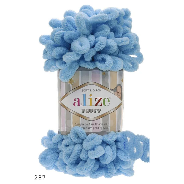Alize Puffy 1060 Siyah 5li Paket - Görsel 7