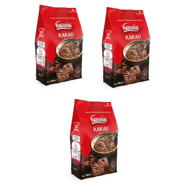 Nestle Toz Kakao 100 Gr X 3 'lü - 300 Gr - Görsel 2