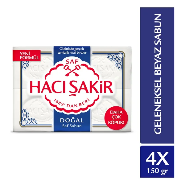 Hacı Şakir 4x150 Gr Sabun - Görsel 4