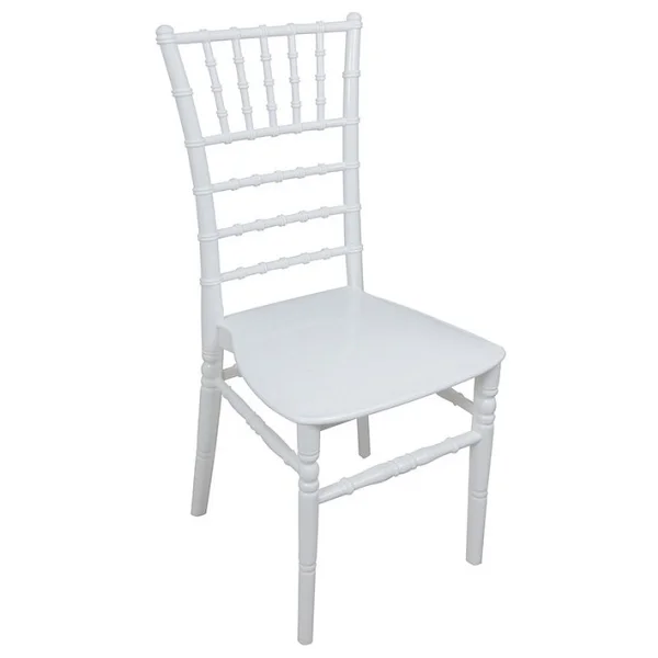 Mandella Silver Sandalye Tifany (2 Adet) - Beyaz - Görsel 4