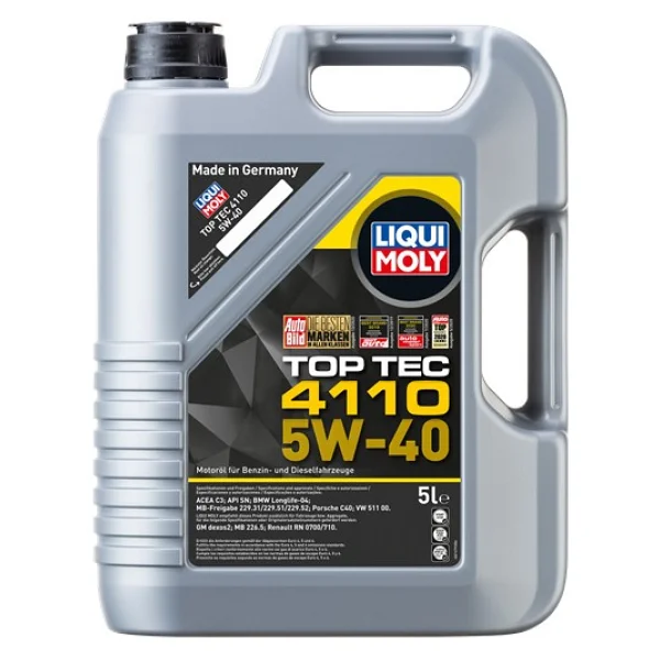 Liqui Moly Top Tec 4110 5w-40 5 Lt Motor Yağı - Görsel 2