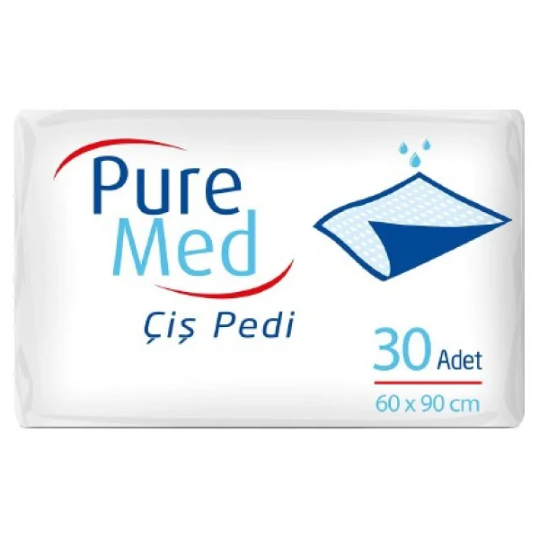 Pure Med 60 X 90 Cm Kedi Köpek Çiş Pedi 30 Adet Premium Kalite Evcil Dostlar İçin Özel - Görsel 7