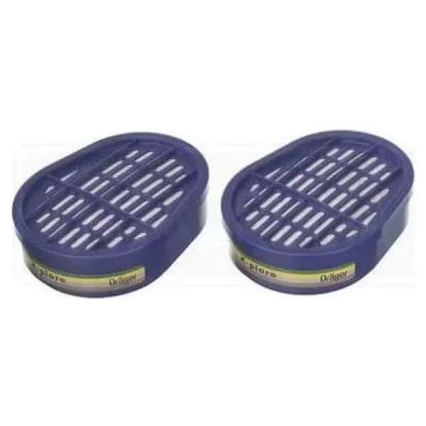Drager Xplore 3300 Yarım Yüz Maskesi + 6738816 Abek Filtre - Görsel 4