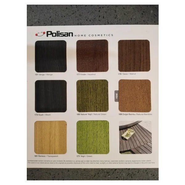 Polisan Politex Parlak Vernik 2,5 Lt-Teak - Görsel 4