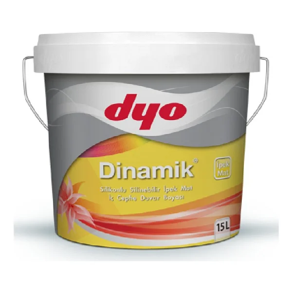 Dyo Dinamik Silikonlu İpek Mat 15 Lt İç Cephe Boyası - Buz Beyaz - Görsel 3