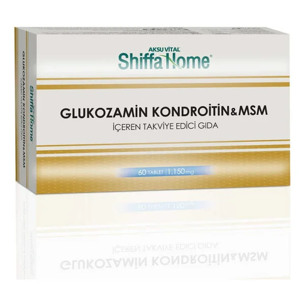Shiffa Home Glucosamine Chondroitine Msm 60 Tablet - Görsel 3