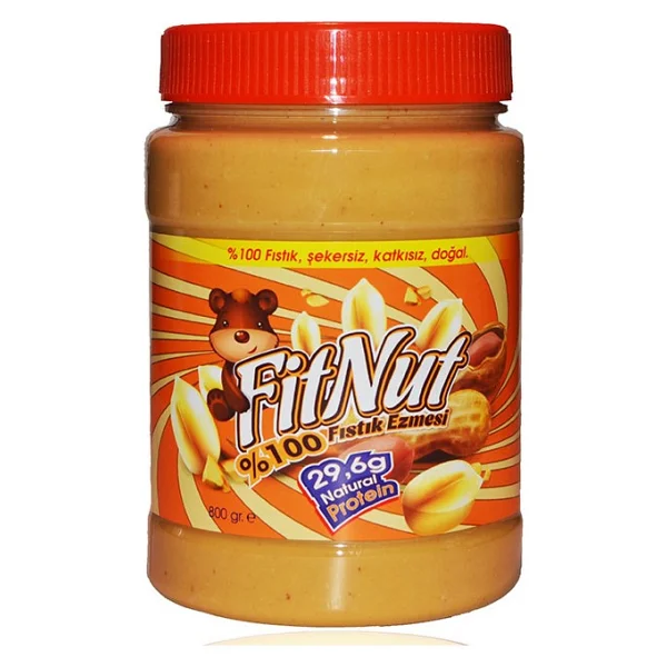 FitNut %100 Fıstık Ezmesi 800 gr - Görsel 3