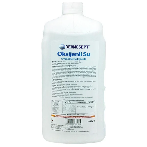Dermosept Oksijenli Su 1 Lt - Görsel 4