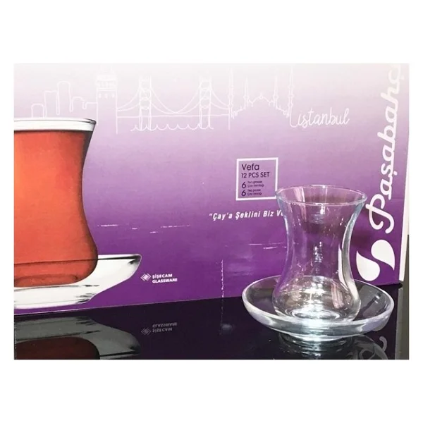 Paşabahçe İstanbul 96942 12 Parça Çay Seti - Görsel 5