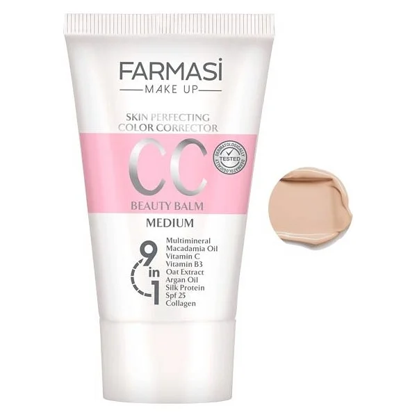 Farmasi All In One Spf 25 03 Medium 50 Ml Cc Krem - Görsel 2
