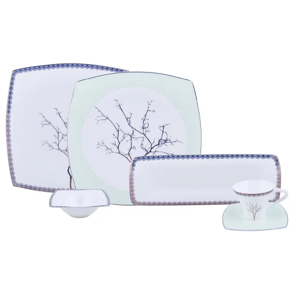 Karaca Fine Pearl Banyan 26 Parça 6 Kişilik Kahvaltı Takımı - Görsel 2