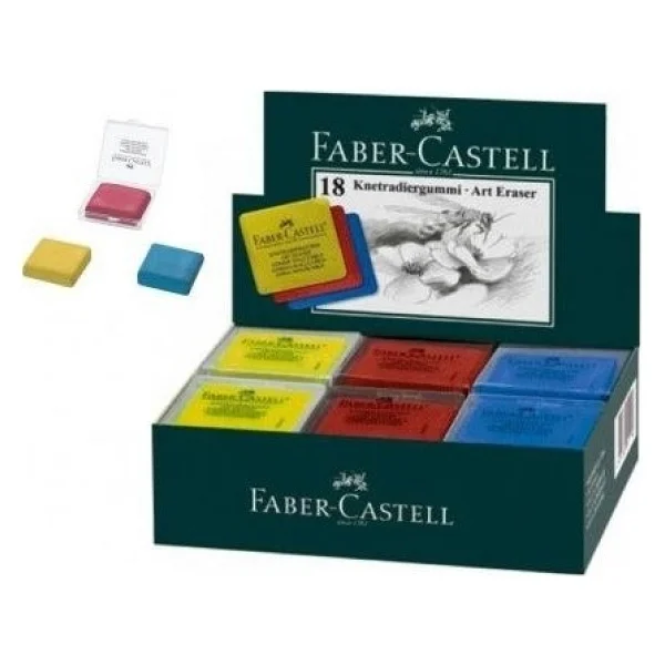 Faber-Castell Plastik Kutulu Hamur Silgi - Görsel 8