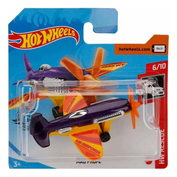 Hot Wheels Rescue Mad Propz Ghf57 - Görsel 2