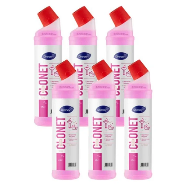 Diversey Taski Clonet Extra Kireç Çözücü Ve Banyo Temizleyici 750 Ml 6'lı - Görsel 6