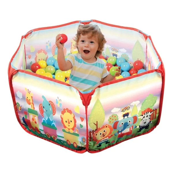 Baby Marine Katlanabilir Top Havuzu + 6 Cm 100 Adet Havuz Topu - Görsel 5