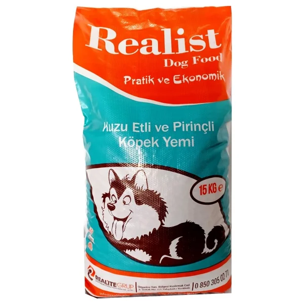 Realist Kuzu Etli Ve Pirinçli 15 Kg Köpek Maması - Görsel 4