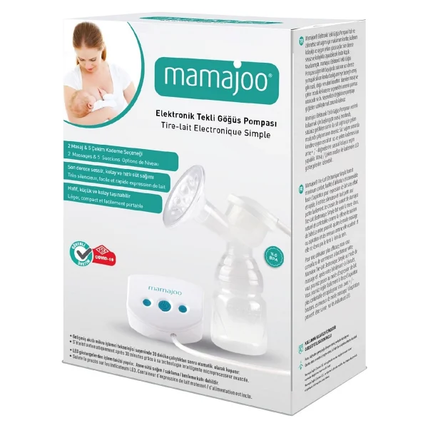 Mamajoo Elektronik Tekli Göğüs Pompası - Görsel 4