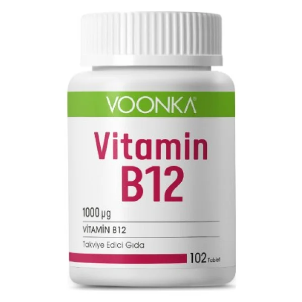 Voonka Vitamin B12 102 Tablet - Görsel 5