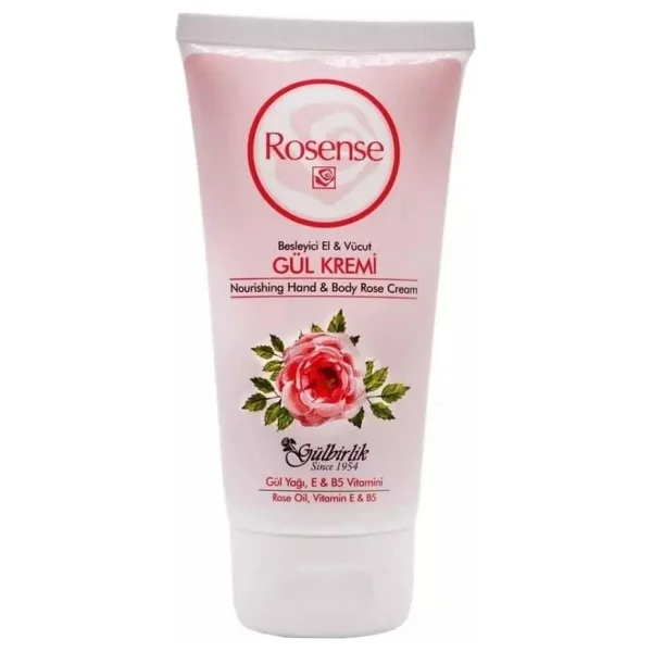 Rosense Besleyici El Ve Vücut Gül Kremi 75 Ml Gülbirlik - Görsel 2