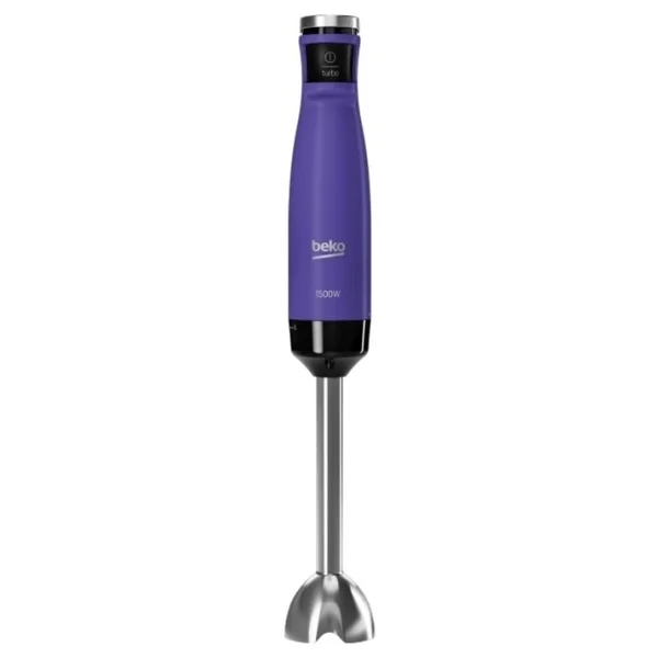 Beko Rhb 5050 W Floral Mor El Blender Seti - Görsel 4