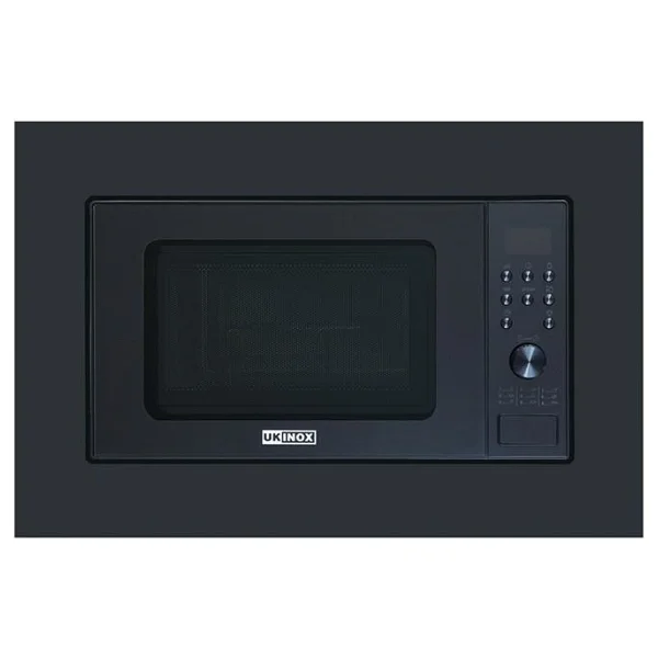 Ukinox Nano X 20 Lt Siyah Ankastre Mikrodalga Fırın - Görsel 2