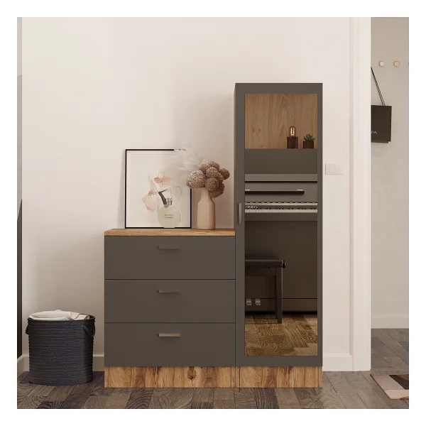 Robin Home Lyana Aynalı Şifonyer - Görsel 2