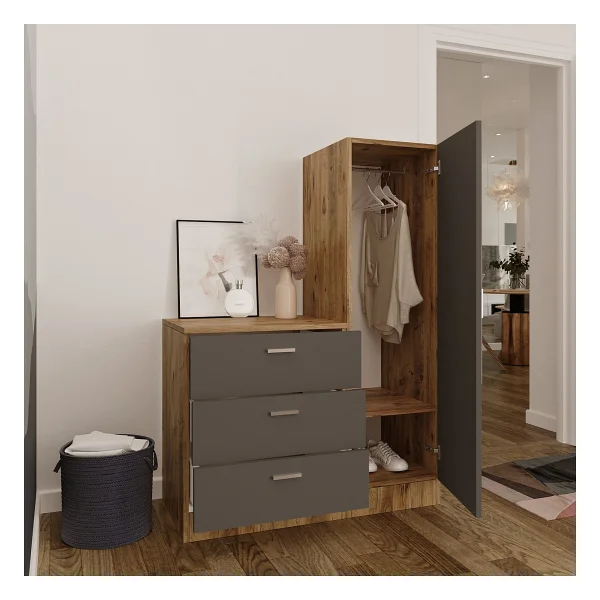 Robin Home Lyana Aynalı Şifonyer - Görsel 4