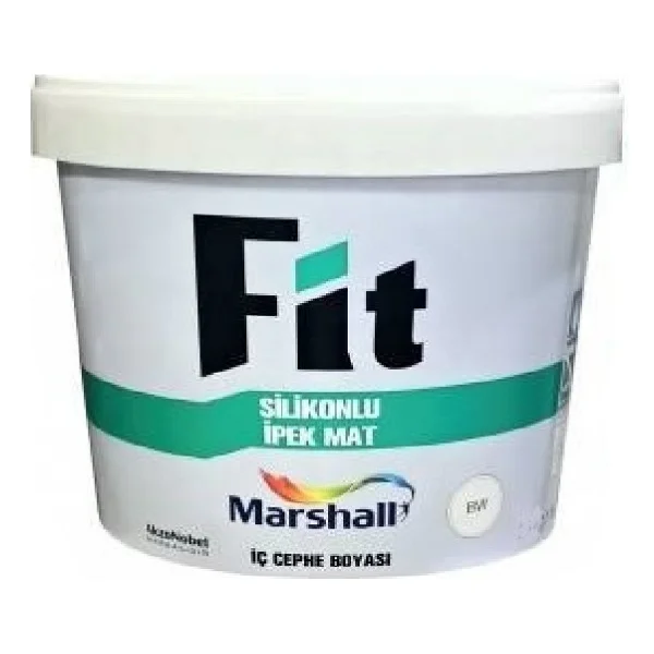 Marshall Fit Silikonlu İpek Mat 20 Kg İç Cephe Boyası - Görsel 8