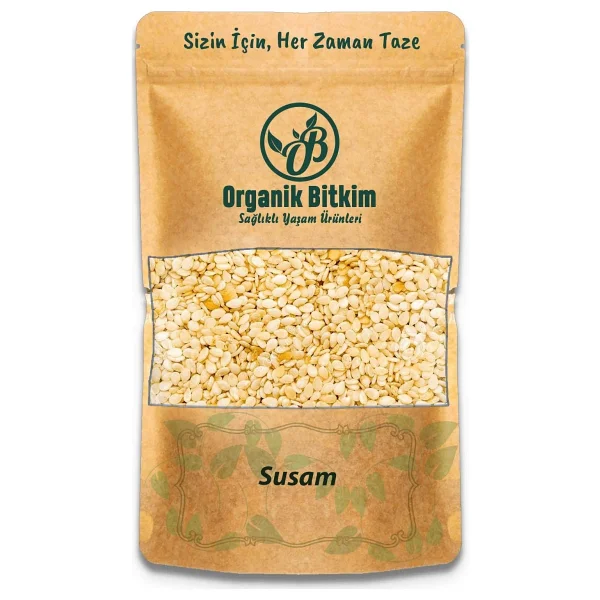 Organik Bitkim Susam 1 Kg - Görsel 5